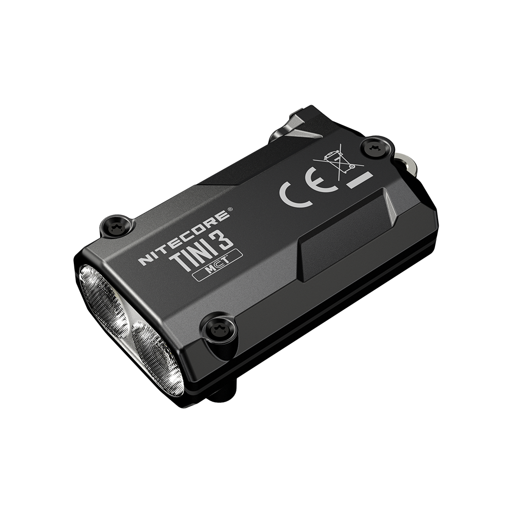 NITECORE TINI3 Intellgent Multiple Color Temperatures Keychain Light 600 Lumens EDC Flashlight for Outdoor Camping