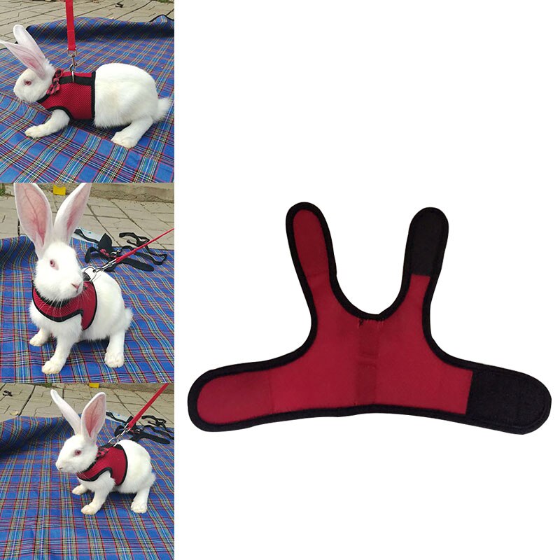 Arnés para chaleco de conejo para hámster, correa para el pecho, correa para Hurón, conejillo de indias, accesorios para animales pequeños