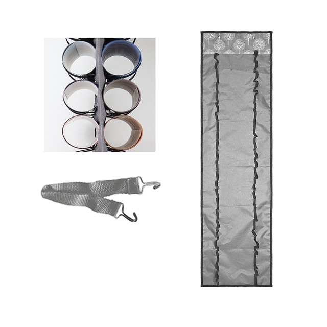 48Grid Vinyl Storage Holder Hanging Bag Vinyl Roll Storage Rack Vinyl Storage Organizer Hanging Pocket Behind The Door: G 48tube no hook