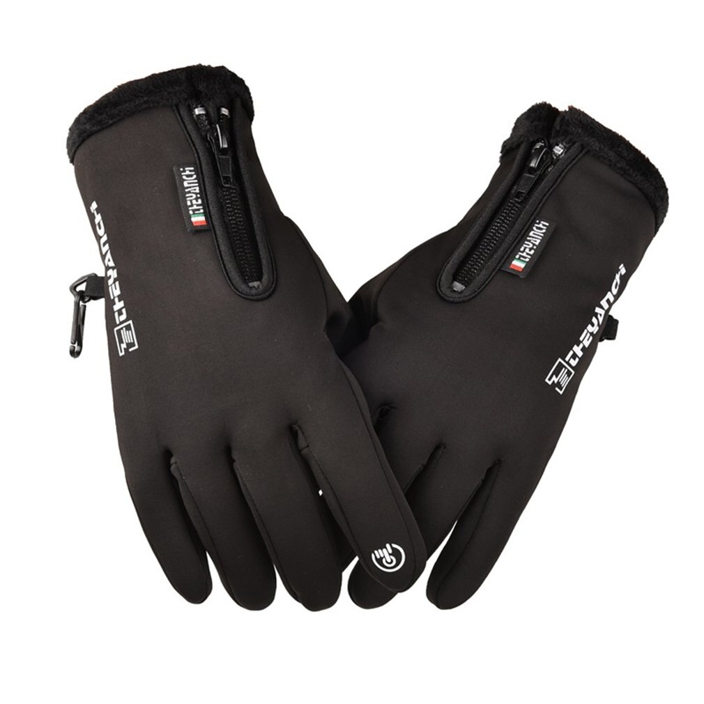 Outdoors Unisex Warme Handschoen Touchscreen Volledige Winter Warm Fiets Ski Outdoor Camping Wandelen Motorcycle Handschoenen