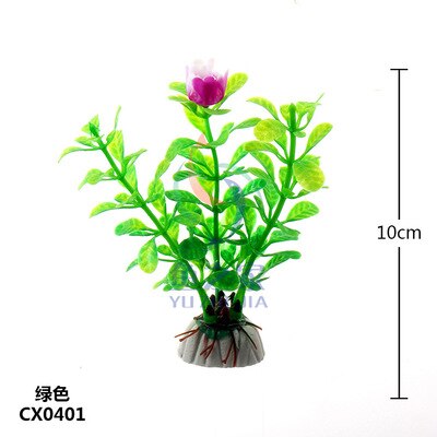 Akvariedekoration simulering vattengräs akvarielandskapsset plast blommor och växter hantverk vattengräs  cx04: Nr .1