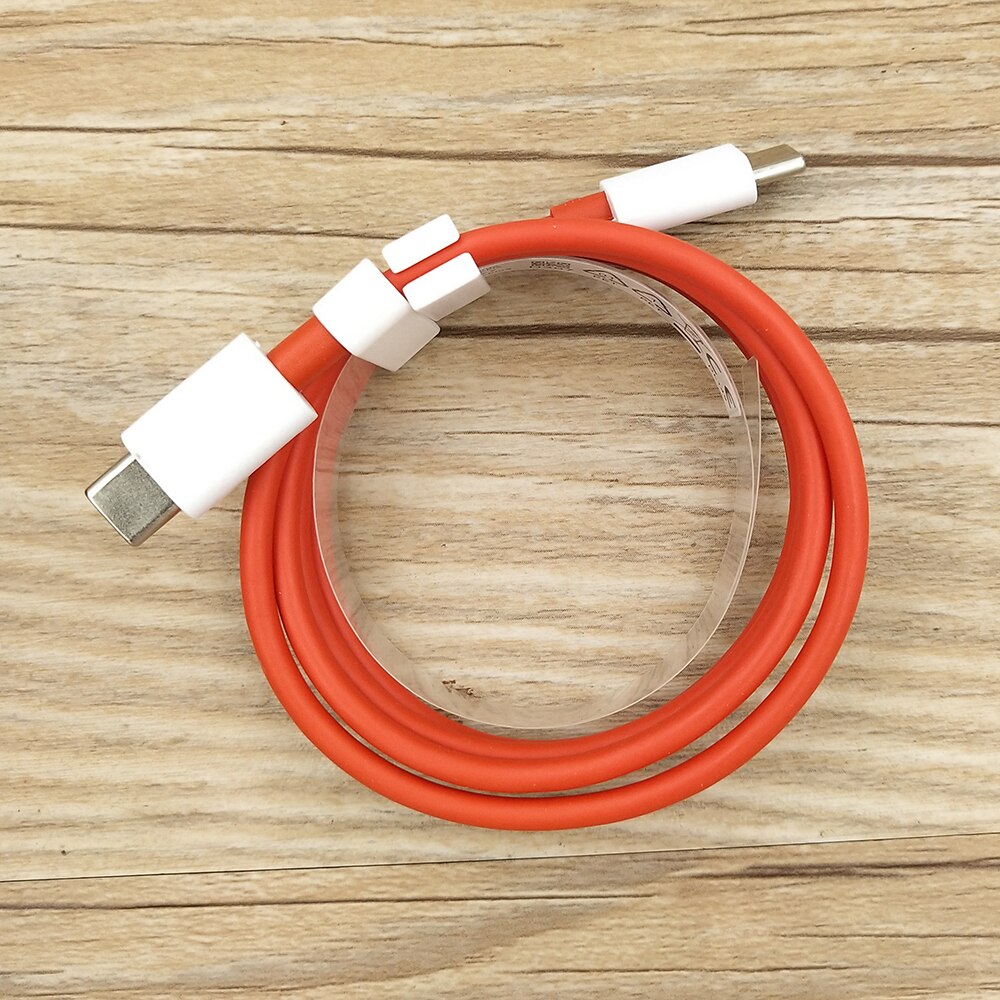 Oneplus 65W Ladegerät Original Schnelle Warp Ladung EU/UNS Adapter Typ C Zu typ C Kabel Für OnePlus 9 Pro 10 9R 8T 9RT 8Pro Nord N100: Cable Only