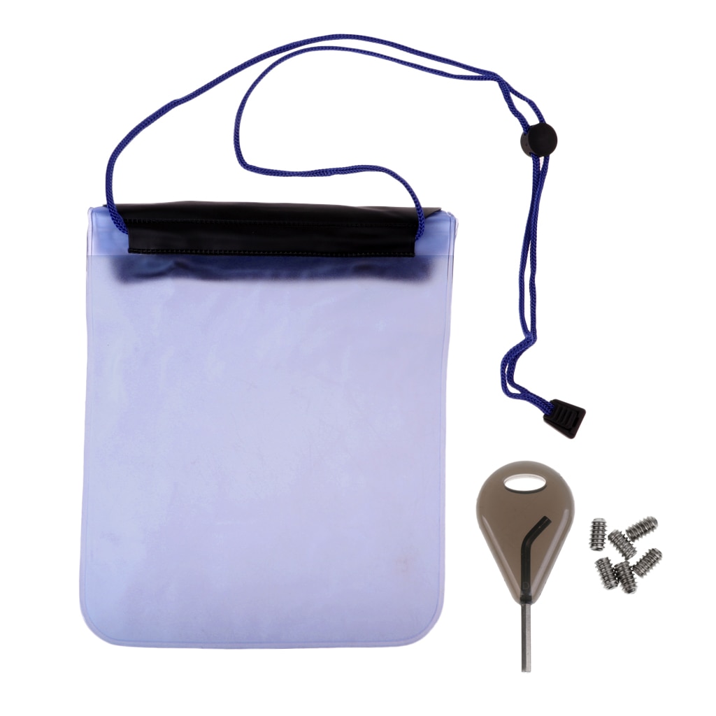 Surfboard Longboard Surfing Surf Fin Key Screws & Zipper Waterproof Dry Bag