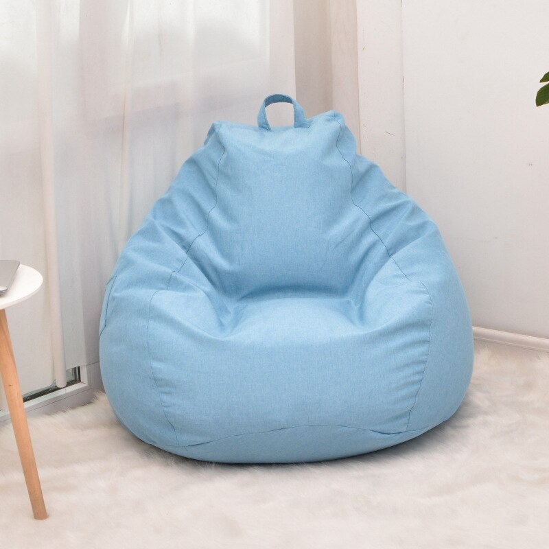 Bean Bag Bed Met Filler Luie Sofa Voor Volwassen Camping Slaapbank Wasbaar Zitzak Stoel Slaapkamer Tatami Draagbare Lounger seat: Bean Bag  60X70cm S1