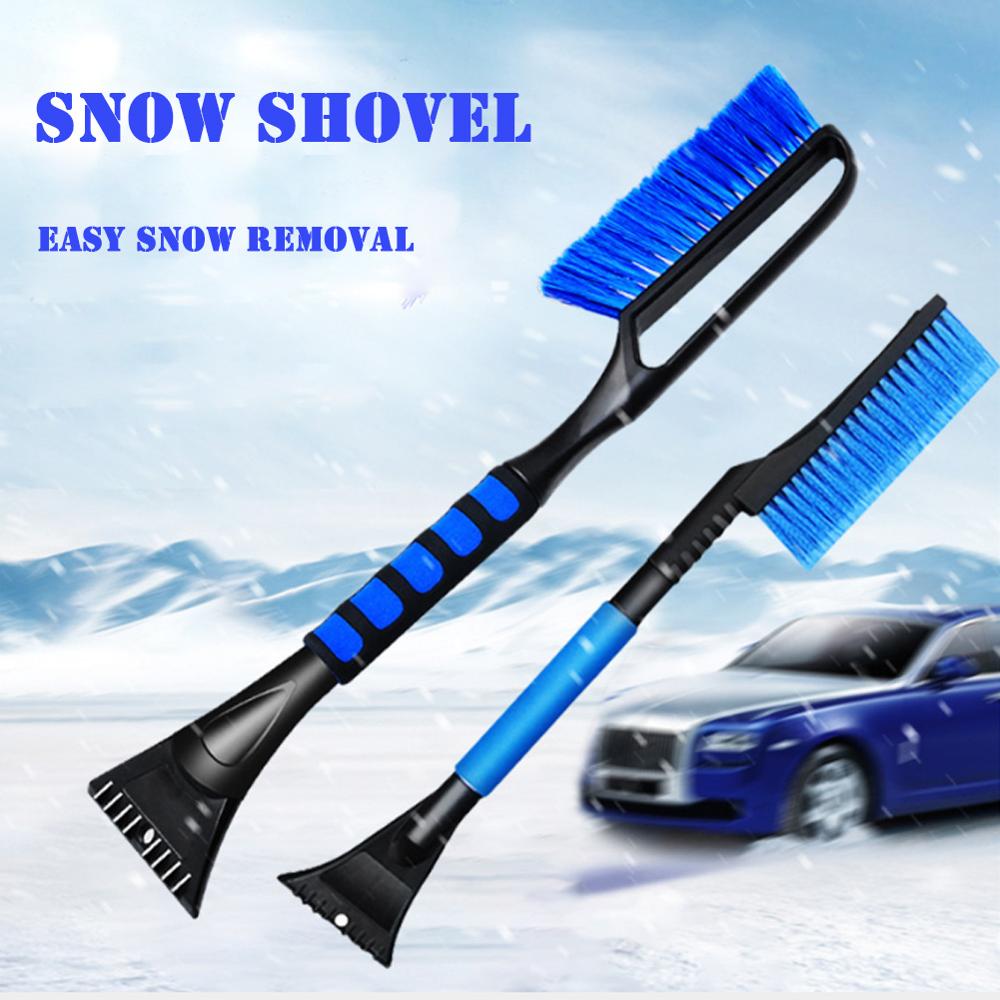 Multifunctional Automobile Snow Scraper Multifunctional Defroster Winter Snow Remover Labor Saving without Damage CSV