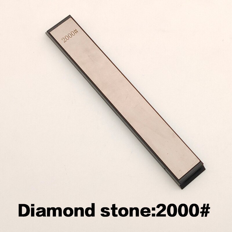 Fixed angle knife sharpener sharpening stone Whetstone knife sharpener diamond stone honing stone bars kitchen tools: 2000 grit