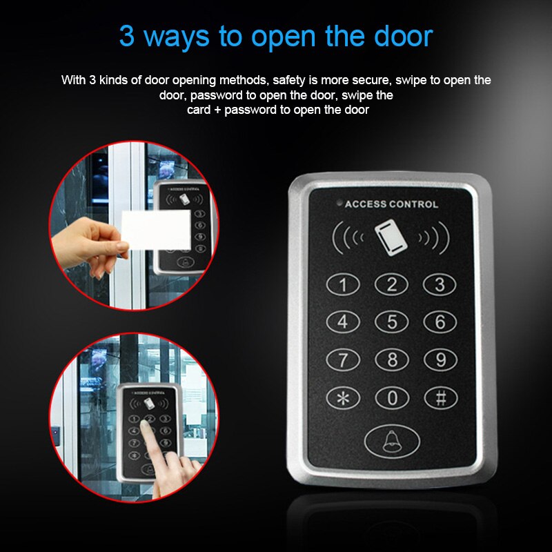 Home Security Single RFID Card Entry Door Lock Access Control System JLRL88