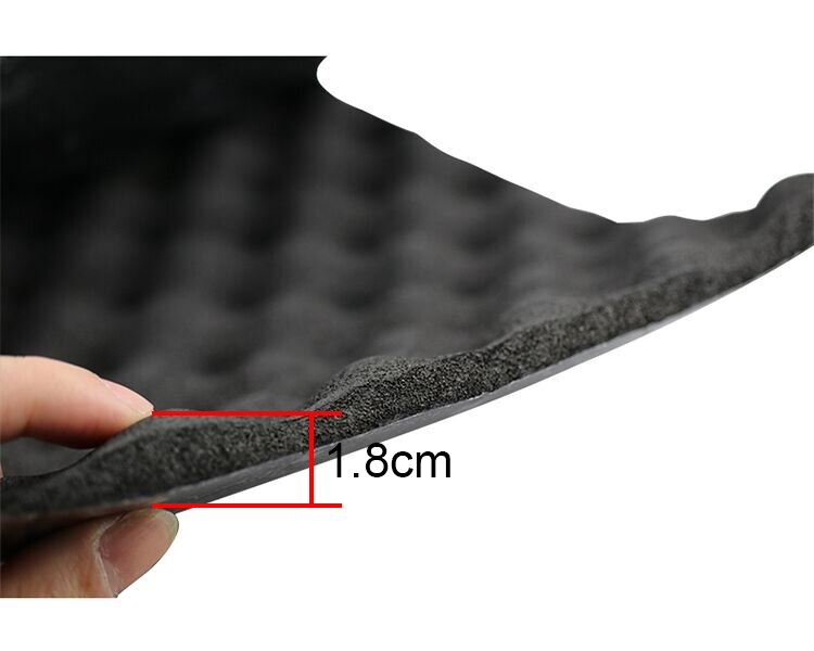 1Meter *0.2Meter Speaker Sound Absorbing Sound insulation Cotton Wave cotton flame retardant self-adhesive 1.8CM 2.5CM 4CM: 1.8CM thickness