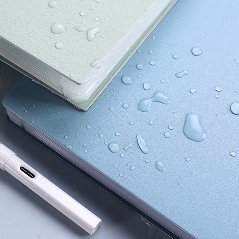 Portable A4 File Folder Waterproof Vertical File Folder Office School Supplies