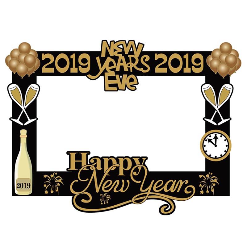 Picture Frames Props Selfie Photo Shoot Frames Xmas Photo Booth Props Party Supplies Decorationsr For Year