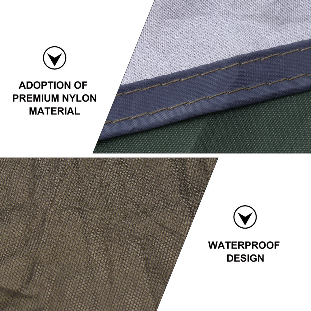 1 Set Tent with Awning Novel Sturdy Strong Durable Sunshade Camping Supplies Waterproof Canopy