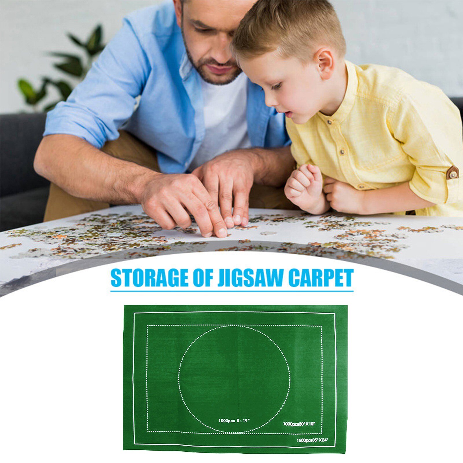 Puzzel Roll Mat Puzzel Opslag Puzzel Saver Milieuvriendelijk Mater Puzzel Matching Speelgoed Thuis Opslag Speelgoed Дитячі Іграшки L3