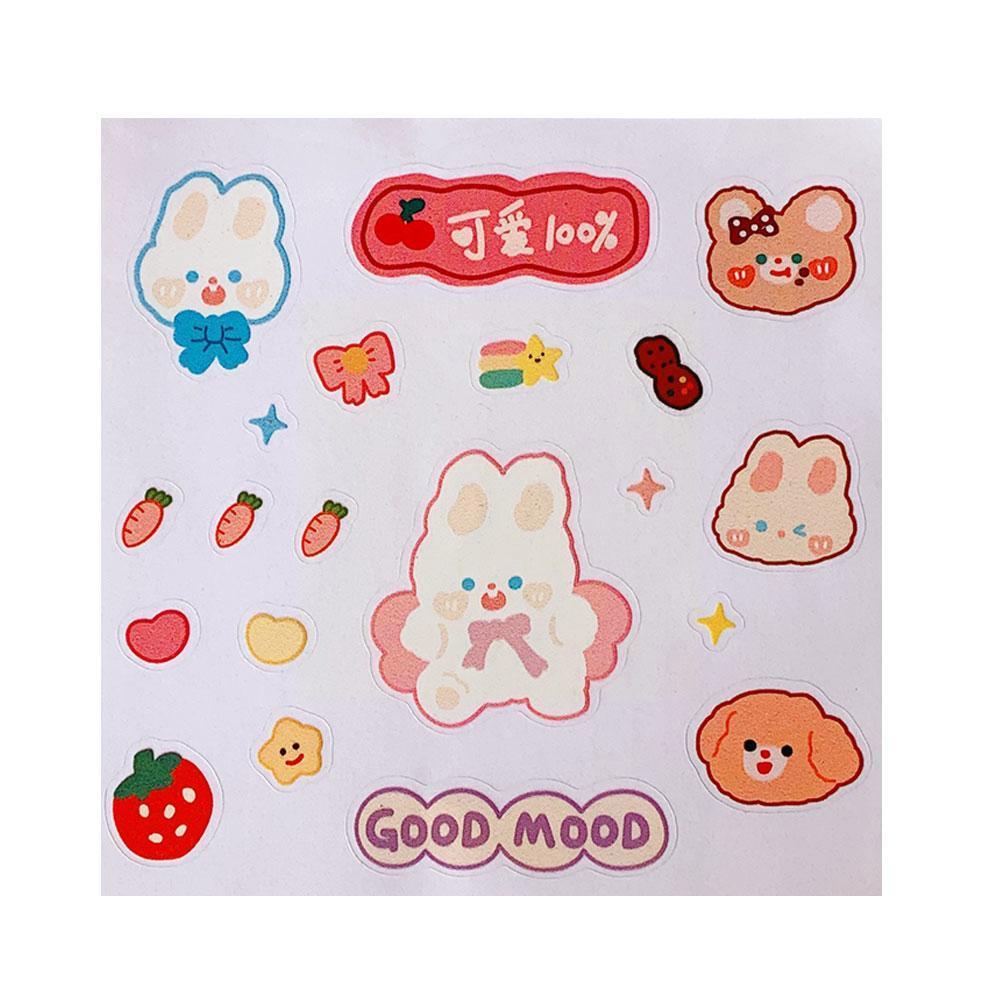 Kawaii Organizer Refrigerator Pen Holder Student Cute Sticker With Desktop Box Makeups Large-capacity Diy Stationery Storag I8x9