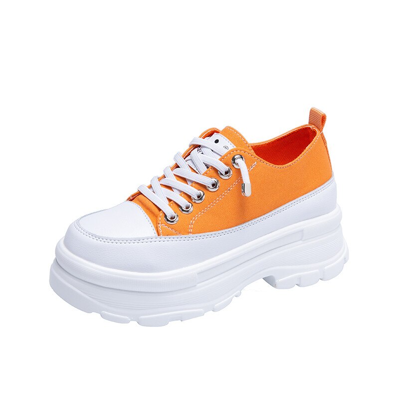 Damesko pustende komfort shopping dame gå sko sommer platå sko kvinner heve sko 35-39