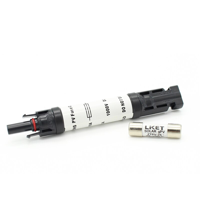 pv Fuse Connector Inline Fuse Connector 20A mp 1000 V DC Male to Female PV Solar Fuse Holder Fuse connector