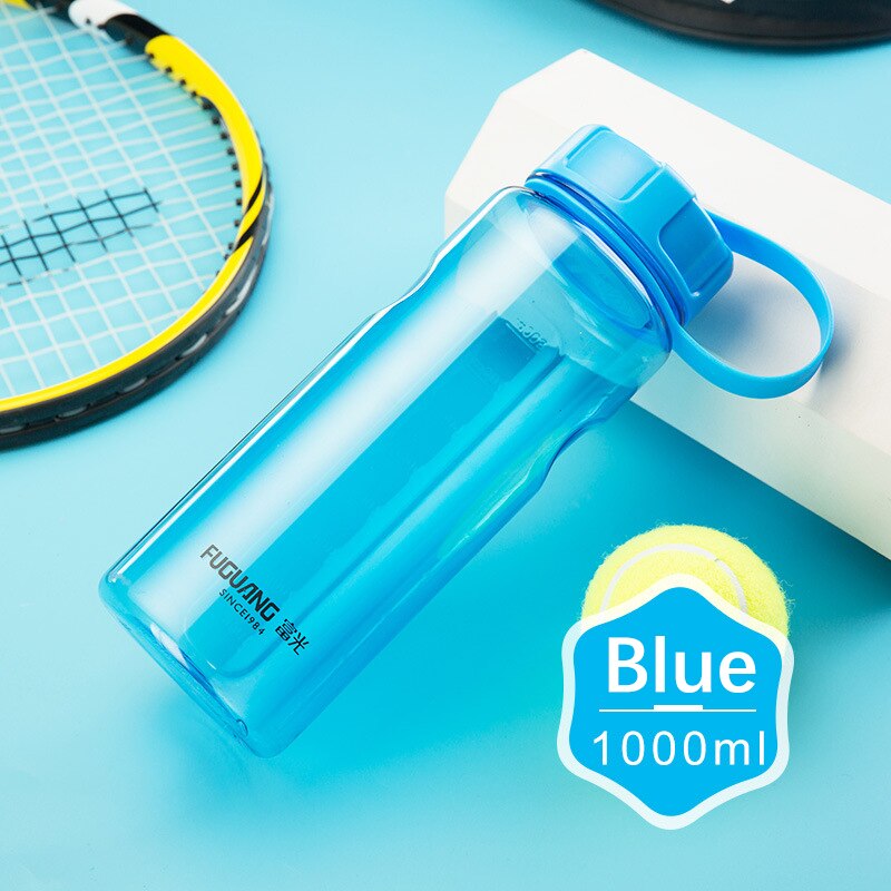 1000ml/2000ml Cycling Bike Water Bottle Bicycle Portable Kettle Water Cup Plastic Outdoor Sports Mountain Cycling Drink Bottles: 92 Blue 1000ml