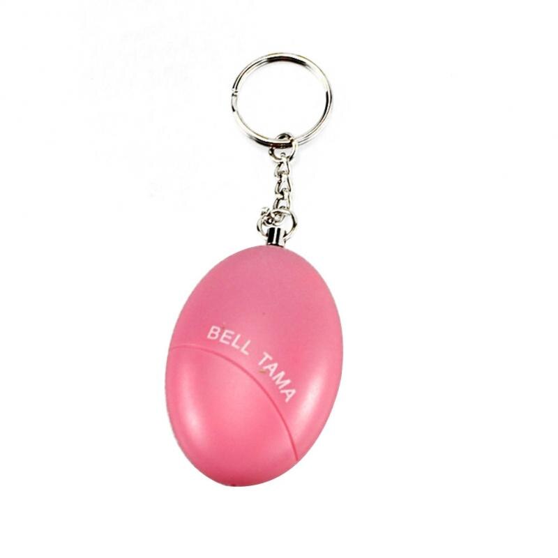 1Pcs Portable Keyring Defense Personal Alarm Girl Women Anti-Attack Security Alert Emergency Safety Mini Loud Alarm
