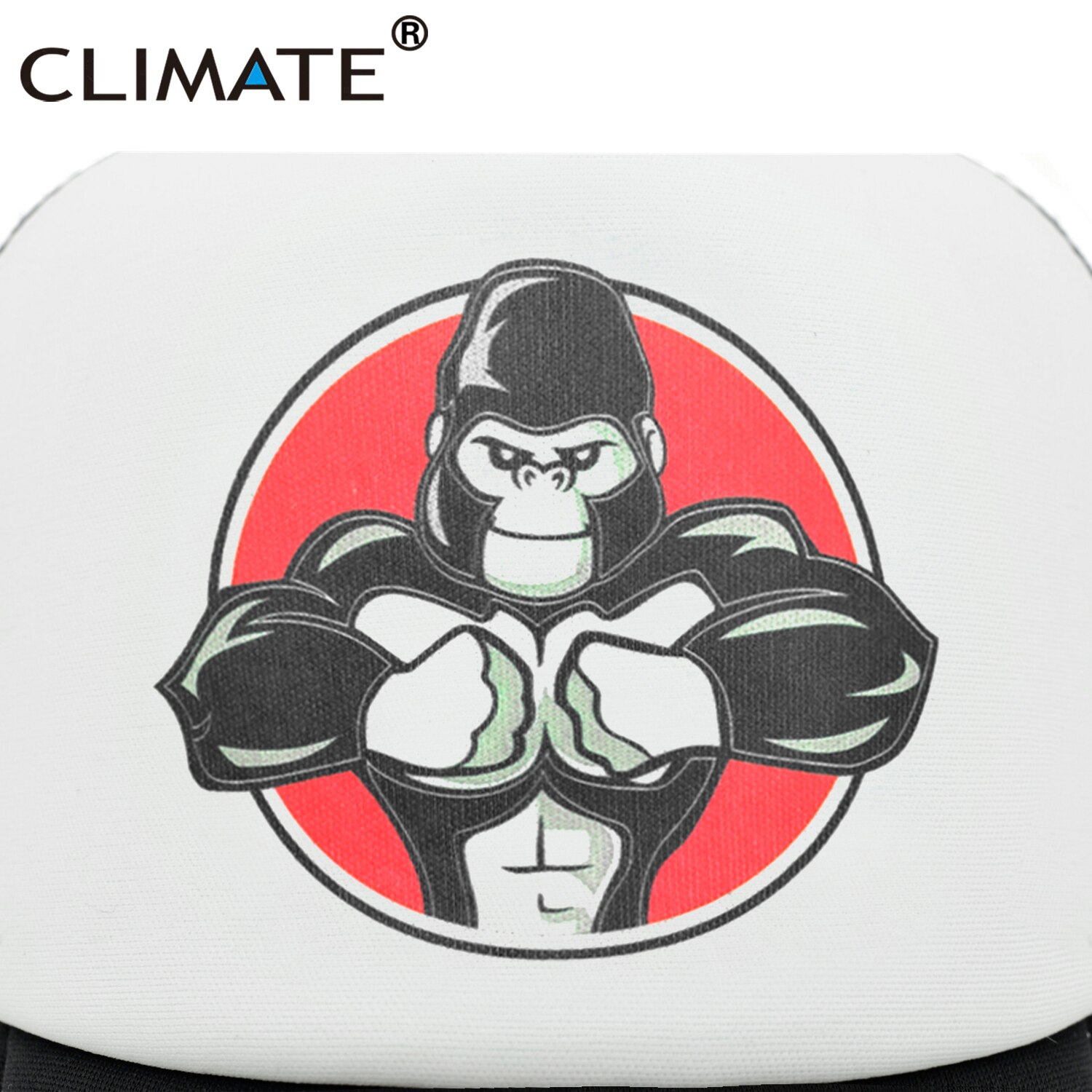 CLIMA Fresco Robusto Animale Cap Uomini Muscolare Gorilla Scimpanzé Fitness protezione di Sport Del Berretto Uomo del Muscolo PALESTRA Ventole Mesh Trucker Cap Corpo di costruzione