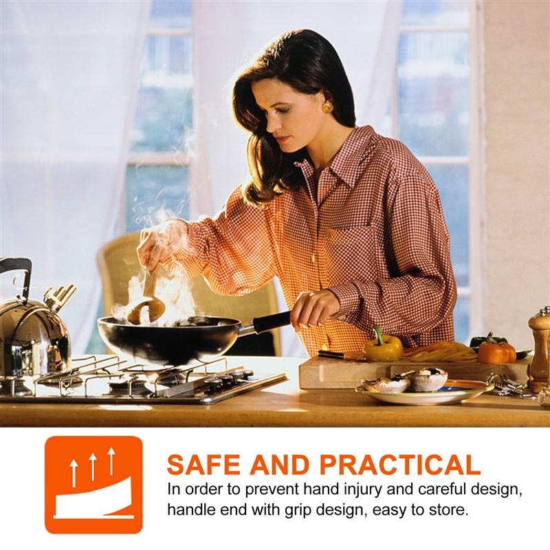 2pcs Universal Durable Practical Fry Pan Grip Pan Handle Grip Replacement Pan Grip Replacement Pan Handles for Pan