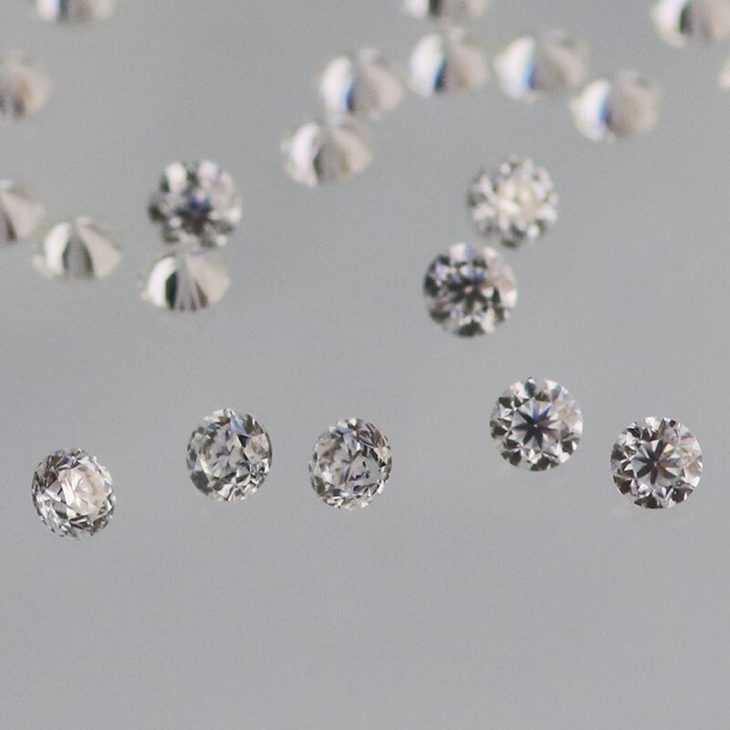 Provence sieraden melee sterren edelsteen losse moissanite diamanten kleine maat ef kleur bijna 0.006ct*185 stuks/verpakking fijnste