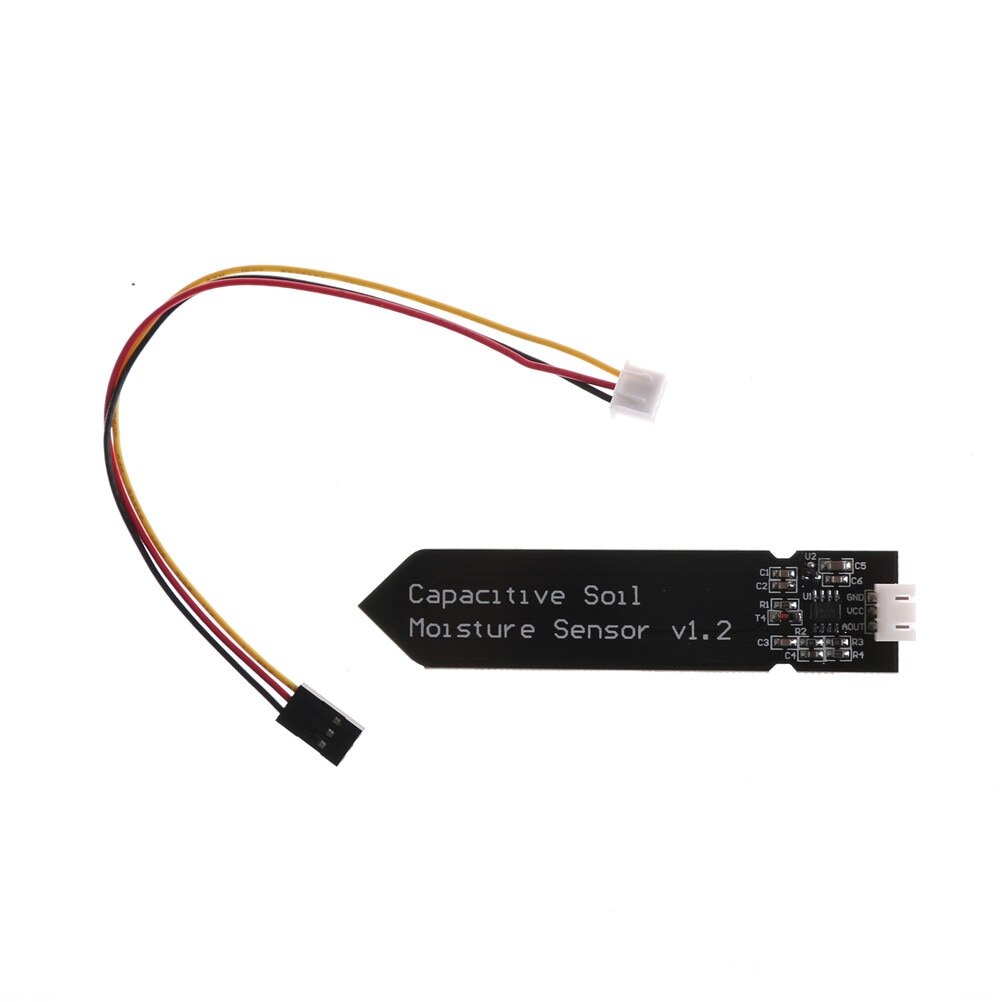 Capacitivo Sensore di Umidità Del Terreno Modulo di Non facile Corrodere Largo di Tensione Filo Resistente Alla Corrosione W/Gravità per Arduino 3.3 ~ 5.5 v