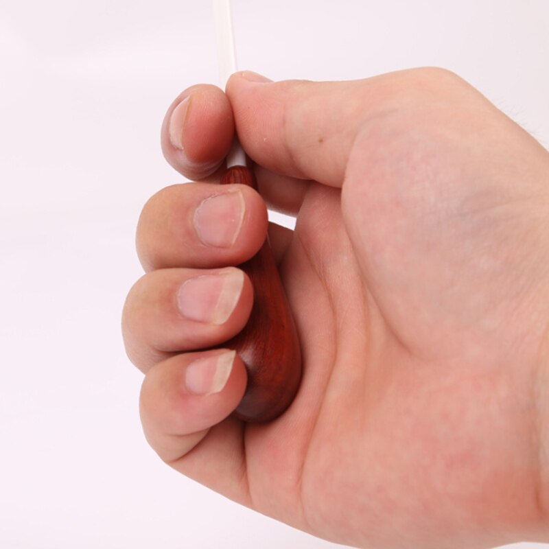 38cm Muziek Dirigent Custom Stok Ritme Band Muziek Directeur Dirigent Lood Stok Palissander Handvat