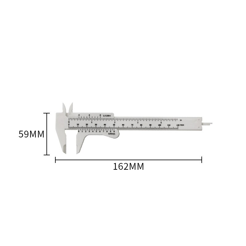 150mm Digital Vernier Caliper Inch and Millimeter Conversion Measuring Tool with LCD Screen: G333640B