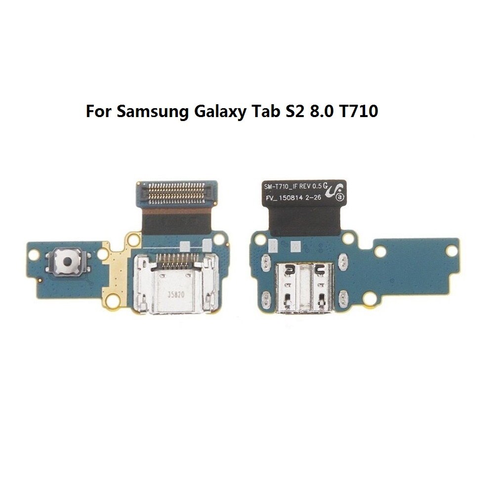 Cable flexible de puerto de carga para Samsung Galaxy Tab Pro 8,4 T320 T321 T700 T705 T710 T715 montaje flexible para T310 T311 T810: T710