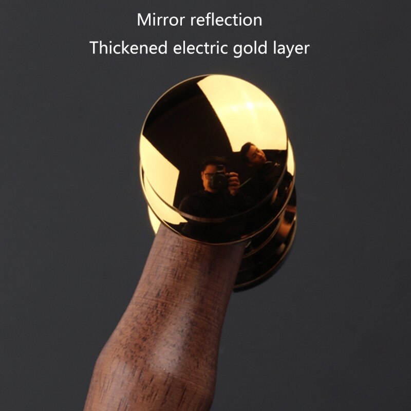 18K Gold Plated Hammer for Lawyers and Courtroom Judges Exquisite Justice Costume Accessories Props Corrosion Protection