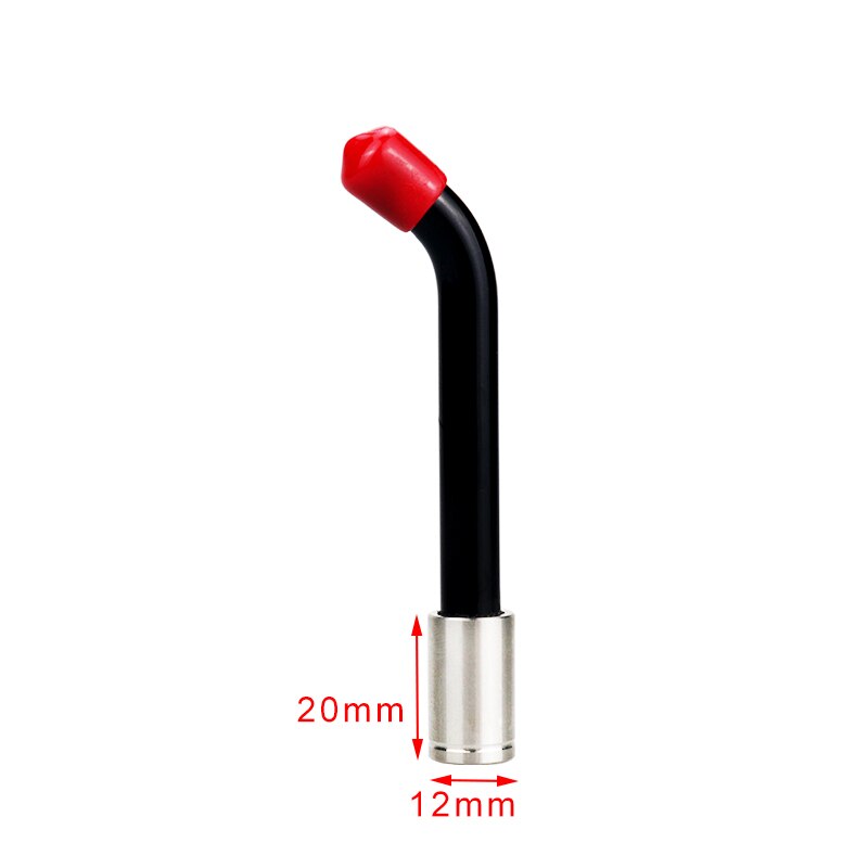 Guía de curado Dental de 12mm, puntas de varilla de fibra óptica para lámpara de luz LED de curado Dental, blanqueamiento Dental, más tipos de equipos dentales, 1 ud.: Púrpura claro