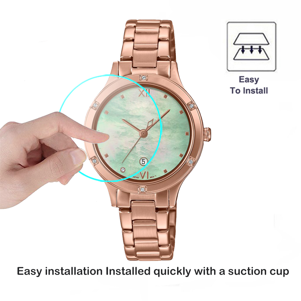 2PCS Tempered Glass Film For Casio SHEEN SHE 4546PG 4547M 4546PGL 4547PGM 4547GL SHE-4062PG SHE-4062PGL Glass Protector Film