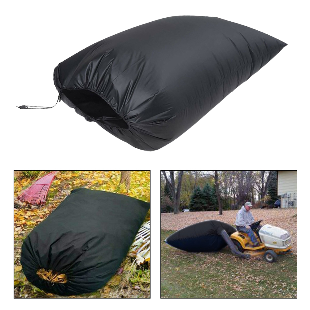 Leaf Bag Collection System Lawn Tractor Large Capacity Garden Yard Universal Lawn Tractor Leaf Storage Bag
