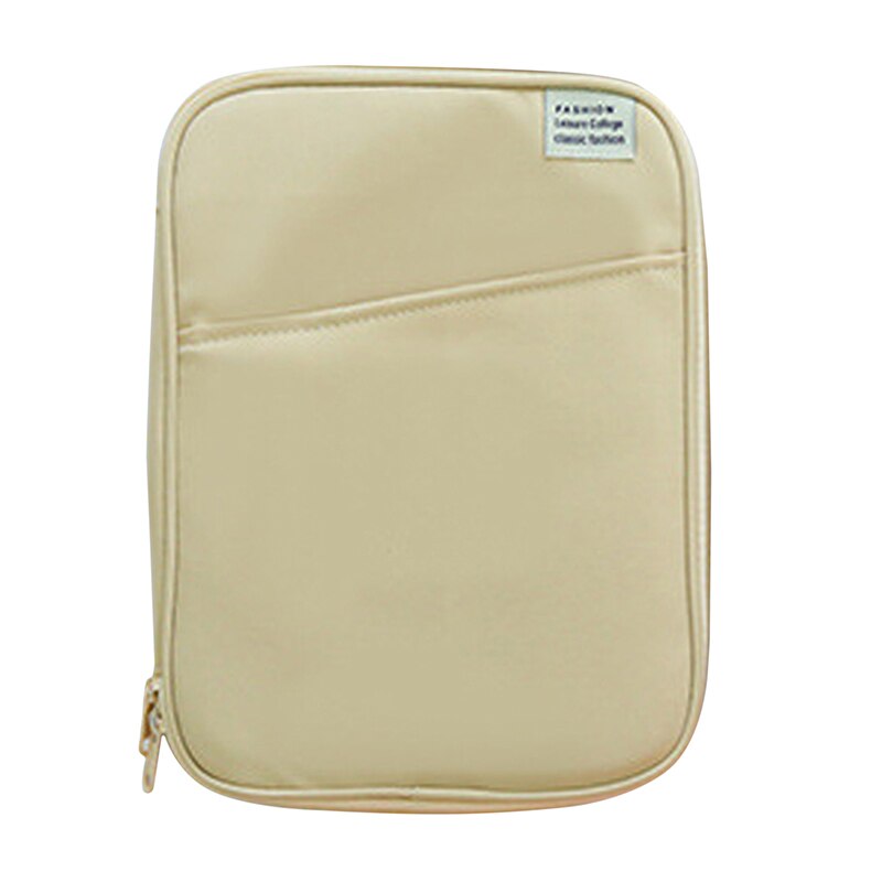 Mode Multi-layer Laptop Tablet Liner Tas Voor Ipad Pro 11 12.9 Inch Shockproof Beschermhoes Draagbare 13 Inch opslag Pouch: khaki small