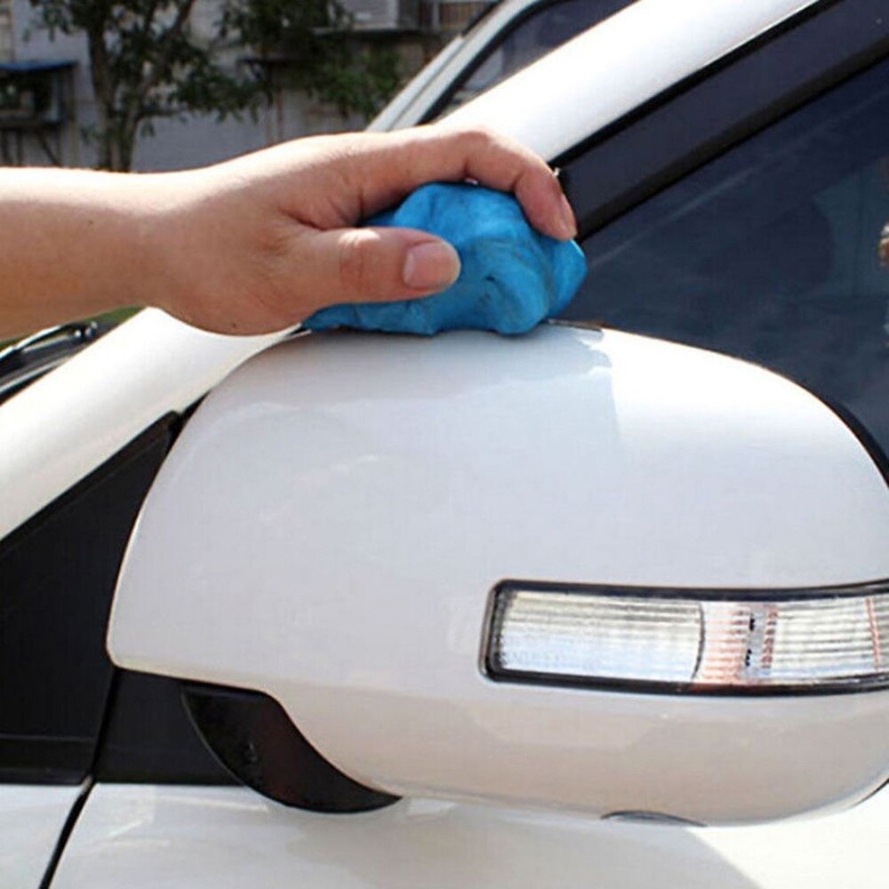 1PC magique propre argile barre voiture bleu nettoyage argile barre détail propre argile soin outil boue lavage boue voiture laveuse