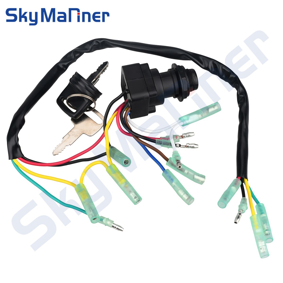 Lgnition Switch Key Assy 703-82510-43 for Yamaha Outboard Motors Control Box