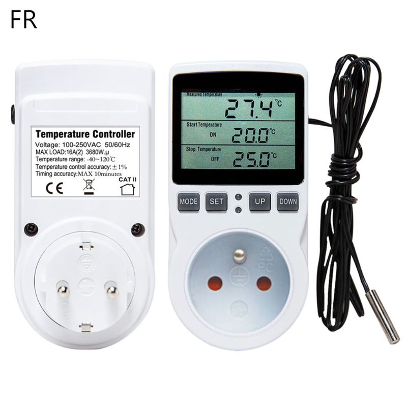 Contrôleur Thermostat Numérique Pour Poêle Sauna / Cuisinière Vapeur Sèche - NEUF - Sans Marque