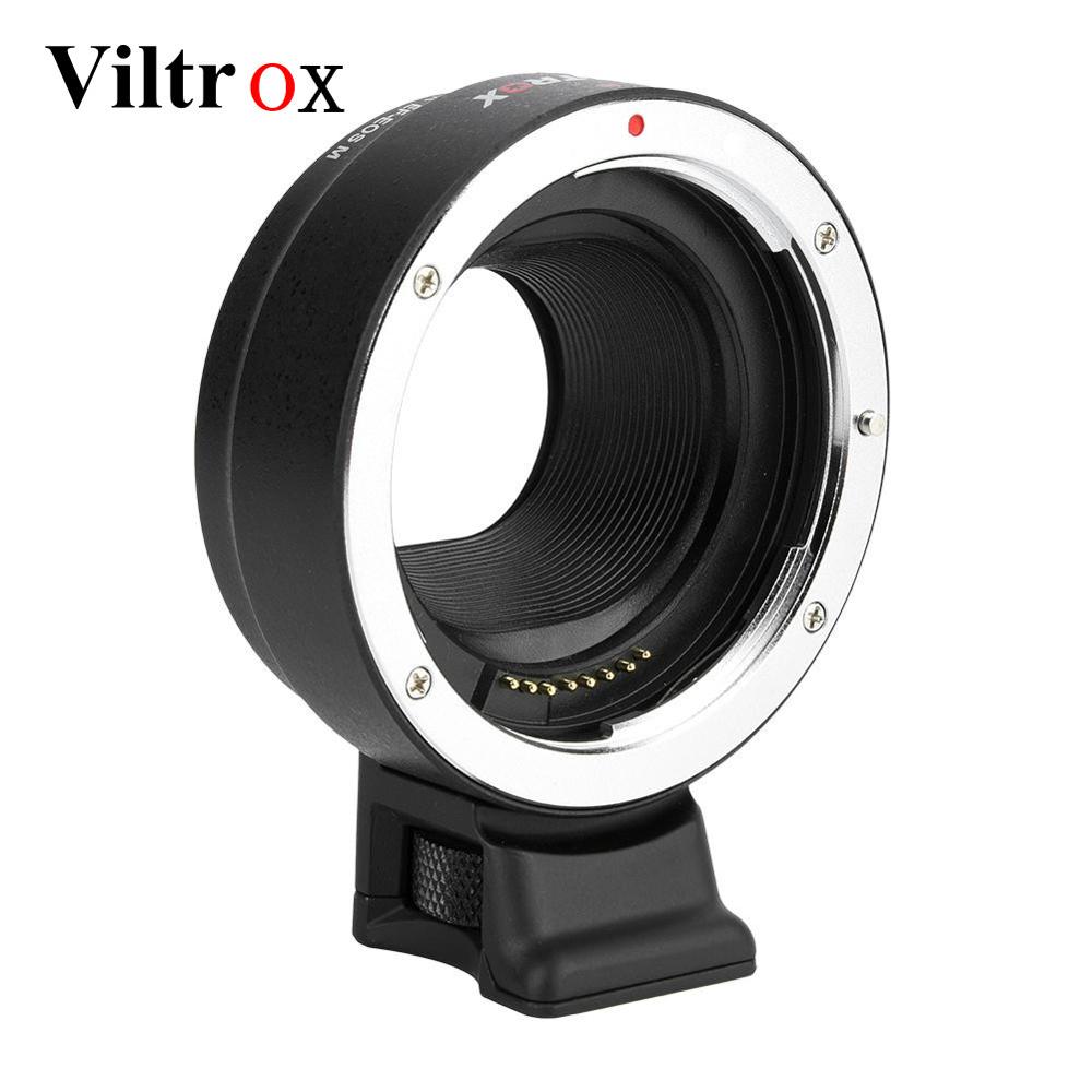 Viltrox EF-EOSM adaptateur d'objectif à mise au point automatique pour objectif Canon EOS EF EF-S vers appareil photo EOS M EF-M M2 M3 M5 M6 M10 M50 M100