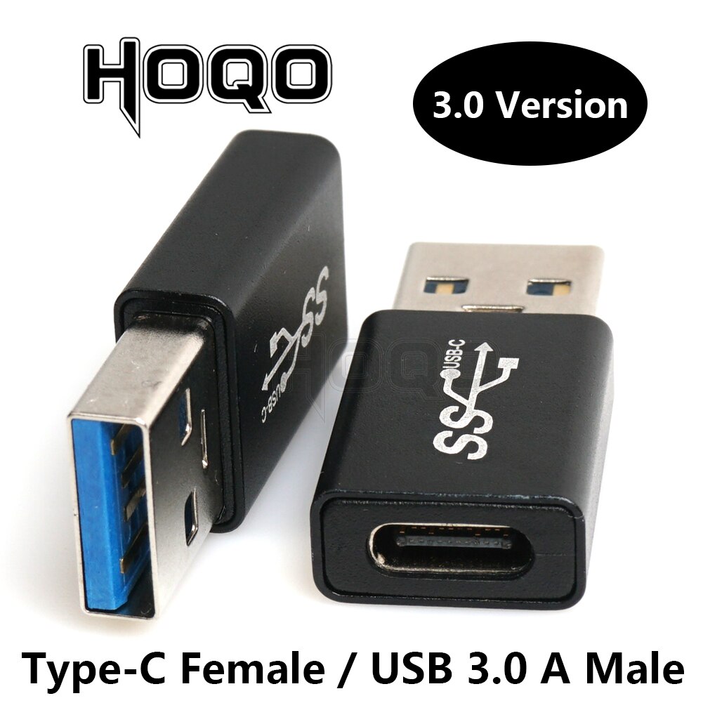 Adaptador USB 3,1 tipo C hembra A USB A hembra B macho A hembra, OTG tipo C A USB 3,0 macho hembra, conector convertidor: Grey