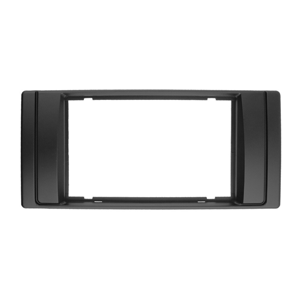 For BMW 5 Seriese E39 X5 E53 Radio CD DVD GPS Stereo Panel Double Din Fascia Dash Mount Trim Kit ISO Wiring + Antenna Adapter