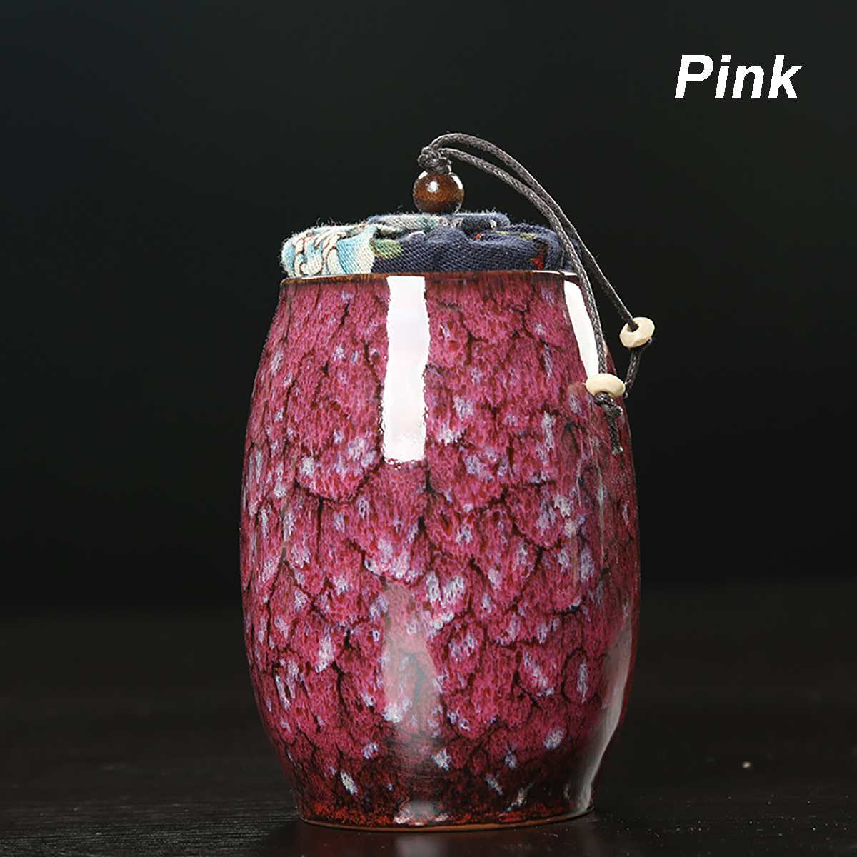 Keramisk kæledyrs kremering urn begravelse souvenir kæledyr hund kat kremering urne fuglemus aske kæledyr urn kæledyr hukommelse 6 * 13.3cm/300ml