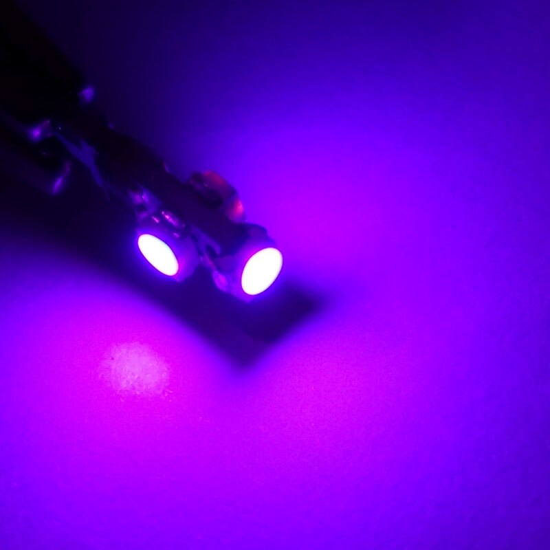 T5 37 74 żarówka doprowadziło z podstawą klinową 3/8 "PC74 PC37 PC118 deska rozdzielcza tablica przyrządów miernik grupa światło Pakiet 10: Różowy