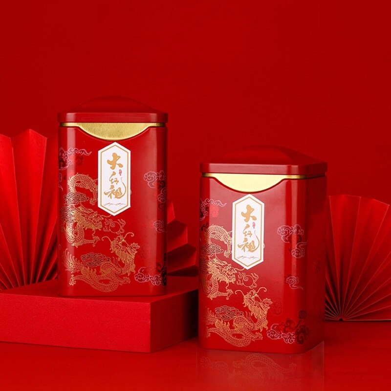 Latas vacías de hojalata de Metal, contenedor de almacenamiento para té, café, hierbas, dulces, Chocolate, azúcar, especias, aperitivos, envases para té