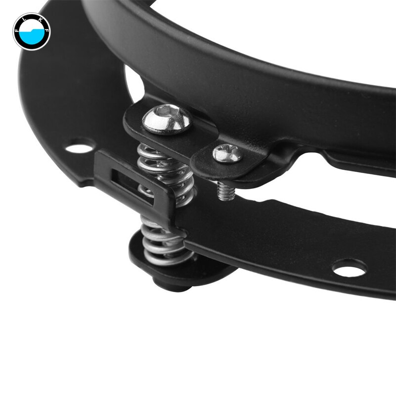7 inch Round Motorcycle Headlight Mounting Ring Bracket Trim 7 inch Round Headlight Mounting Bracket .
