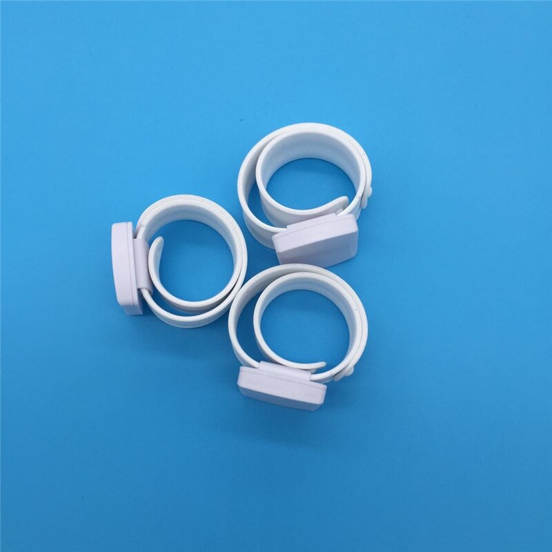 6m on wrist Passive Alien H3 UHF RFID Ceramic Wristband Bracelet for Personal Access Control Tracking