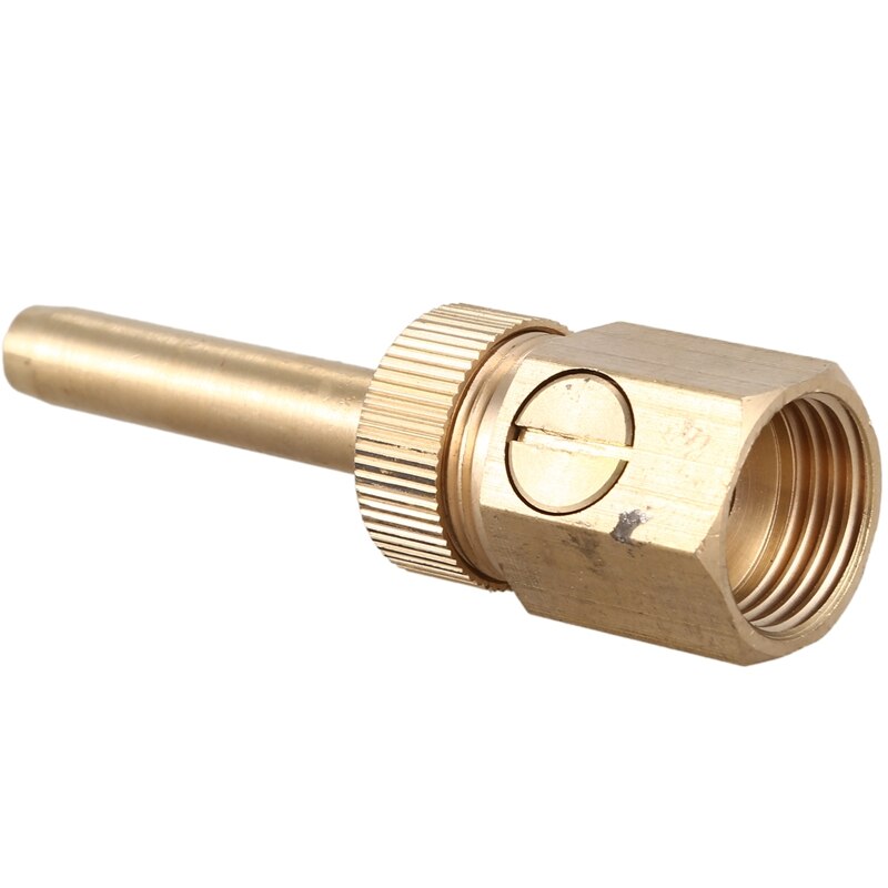 5Pcs 1/2 inch DN15 Brass Fountain Nozzle Adjustable Valve Control Jet Straight Fountain Nozzles Landscape Garden Fountain Garden