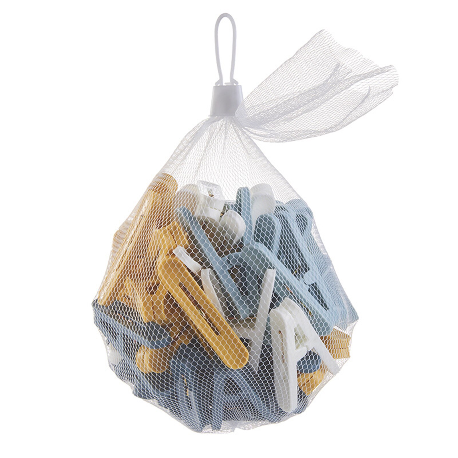 50Pcs Clothes Pegs Plastic Fixing Peg Windproof Household Clothespins For Home Laundry Drying Solid Color Snacks Clip Durable