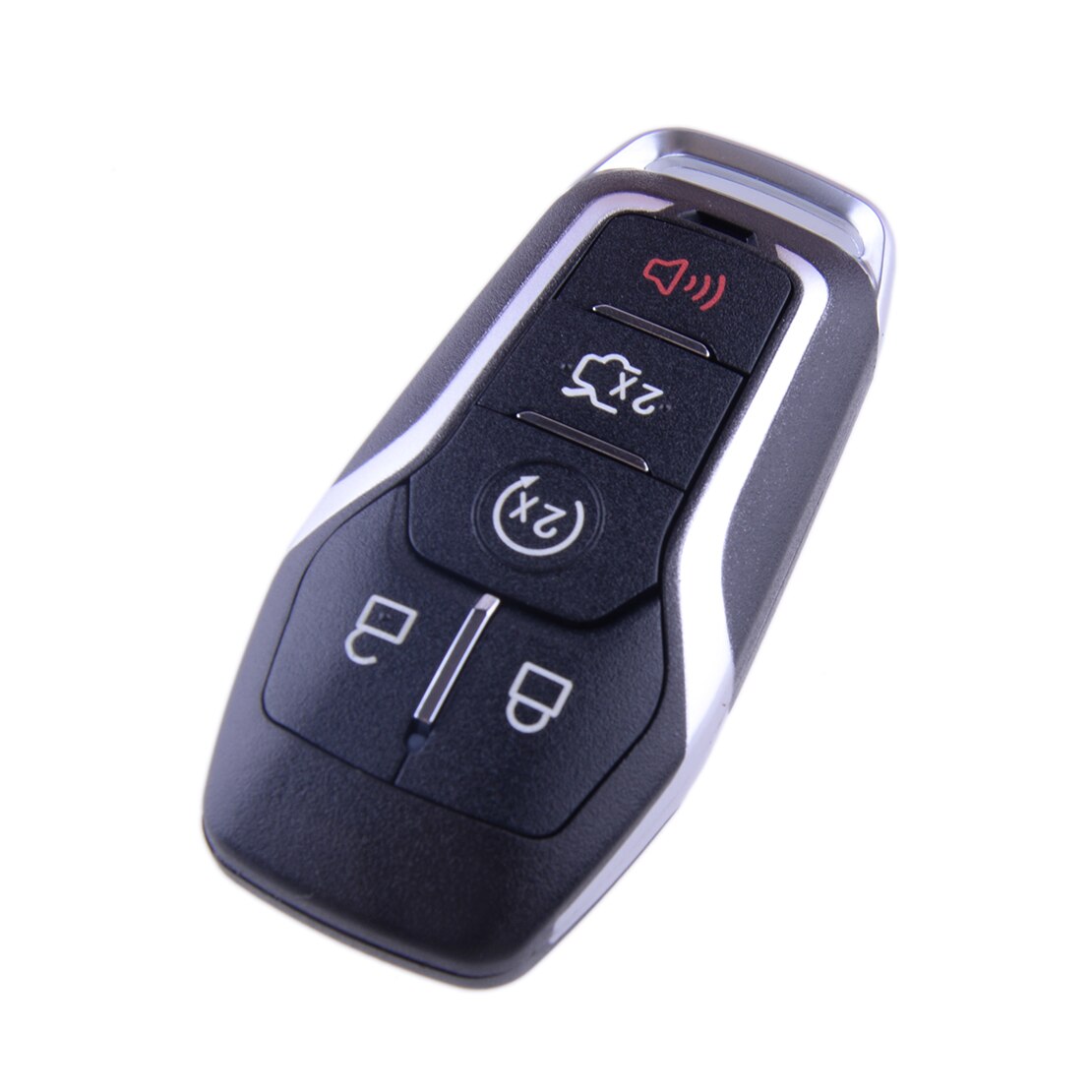 5 Button Remote Flip Key Fob Uncut Shell Case M3N-A2C31243300 Fit for Ford Mustang F150 Explorer Edge Fusion Lincoln MKC MKX MKZ
