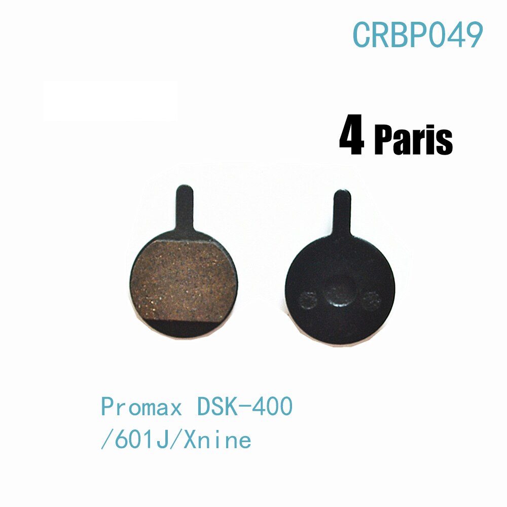 EOOZ 4 Pair Semi - Metallic bicycle DISC BRAKE PADS for Hope TECH X2: CRBP049