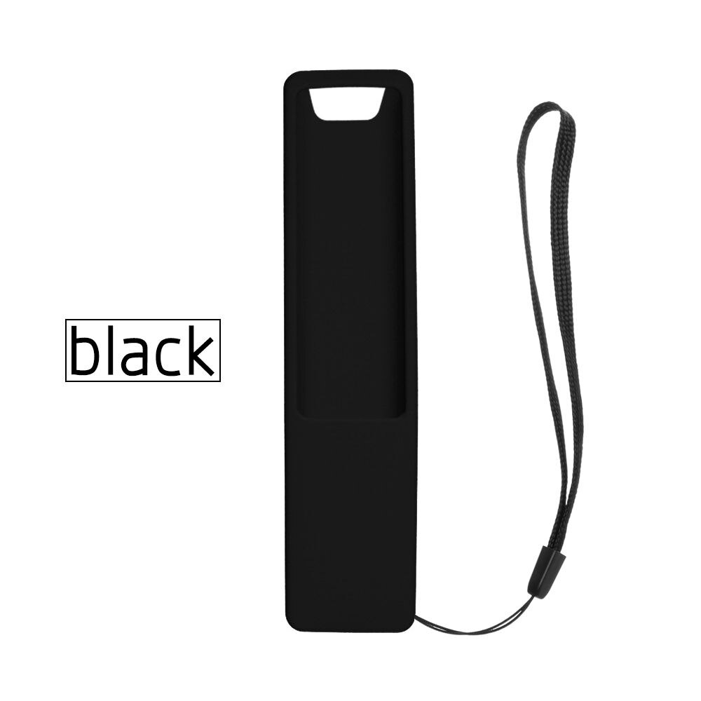 Funda protectora Universal para mando a distancia, protector de silicona resistente al agua, anticaída, a prueba de golpes, para Samsung Smart TV: black