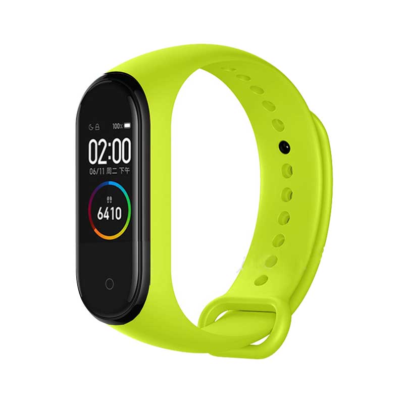 Colorido m4 inteligente pulseira smartband à prova dwaterproof água pressão arterial monitor de freqüência cardíaca fitness rastreador pulseira inteligente m4 banda relógio: green